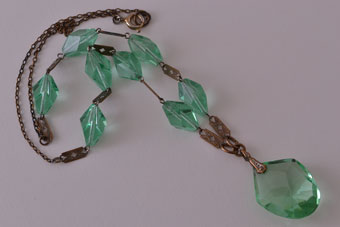 Crystal Art Deco Necklace