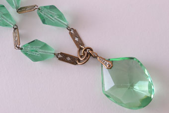 Crystal Art Deco Necklace