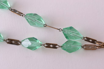 Crystal Art Deco Necklace