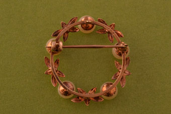 Gold Vintage Brooch