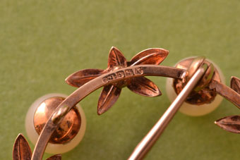 Gold Vintage Brooch