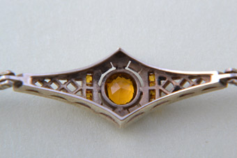 Silver Art Deco Bracelet 
