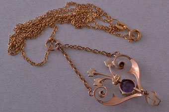 Gold Edwardian Necklace