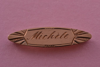 18ct Gold Brooch