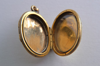 Gilt Victorian Locket