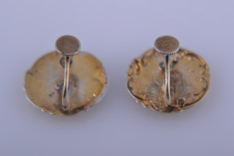 Victorian Screw Earrings