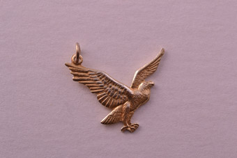 Vintage Bird Charm