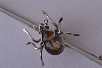 Silver Georgian Brooch