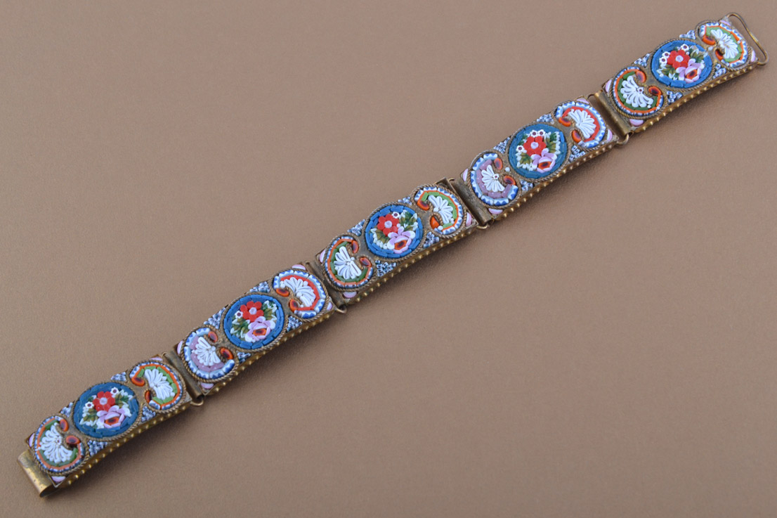Mosaic Vintage Italian Bracelet