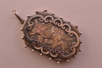 Silver Victorian Locket