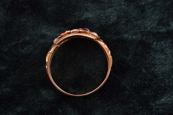 15ct Gold Victorian Ring