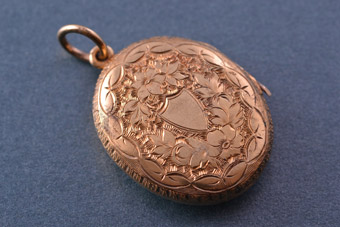 Gold Victorian Locket