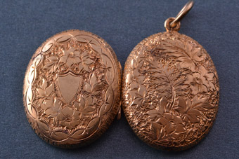 Gold Victorian Locket