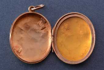 Gold Victorian Locket