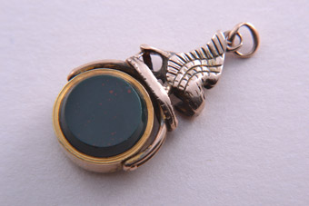 Gold Victorian Swivel