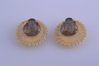 African Clip On Earrings