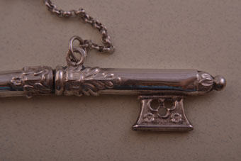 Silver Vintage Key