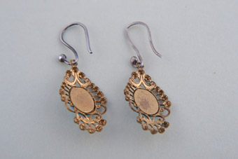 Filigree Hook Earrings