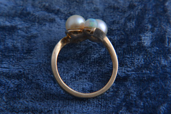 9ct Gold Retro Ring