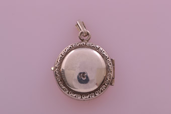 Silver Vintage Locket