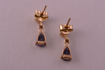 Gold Stud Earrings