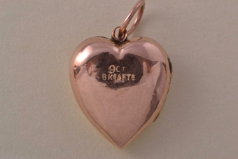 9ct Gold Victorian Locket