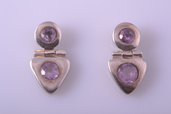 Silver Stud Earrings