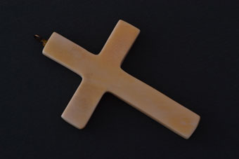 Ivory Victorian Cross