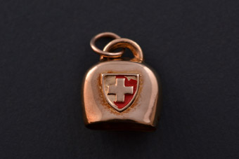 Swiss Cow Bell Charm