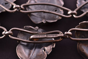 Silver Retro Necklace