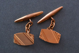 Gold Vintage Cufflinks