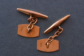 Gold Vintage Cufflinks