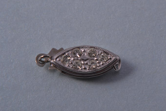 Silver Vintage Clasp