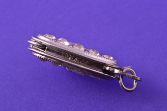Silver Vintage Clasp