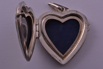 Silver Vintage Locket