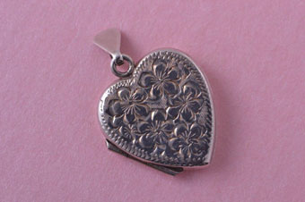 Silver Vintage Locket