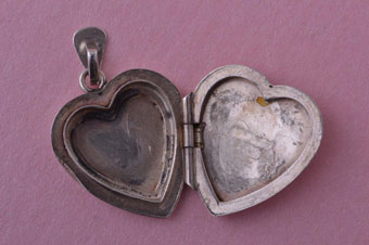 Silver Vintage Locket