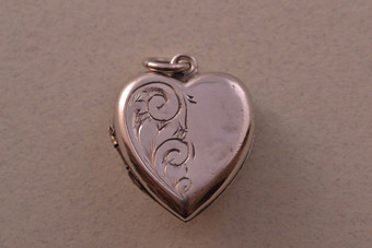 Silver Vintage Locket