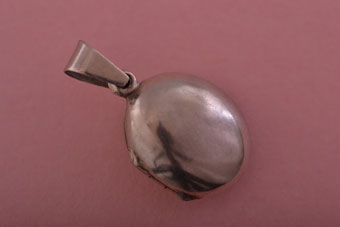 Silver Modern Locket