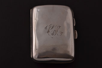 Silver Cigarette Case