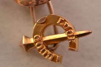 Gold Victorian Cufflinks