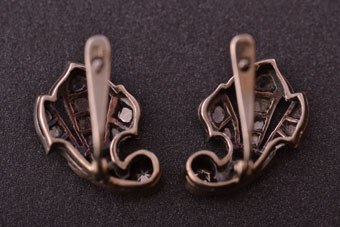 Gold Vintage Earrings