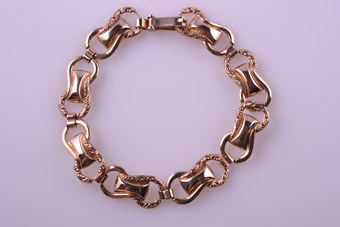 Gold Link Bracelet
