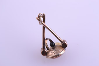 Gold Victorian Fob