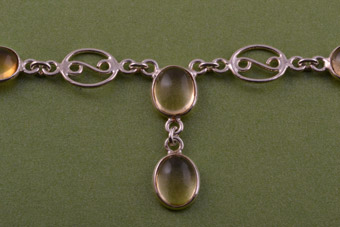 Silver Modern Necklace