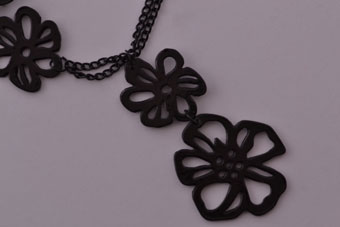 Modern Floral Necklace