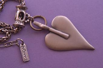Modern Heart Necklace
