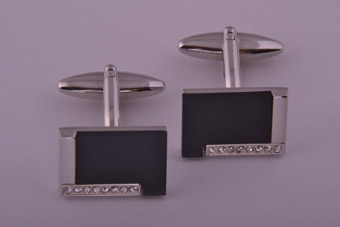 Modern Bling Cufflinks