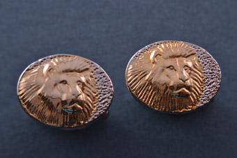 Modern Lion Cufflinks