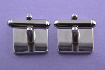 Modern Two-Tone Cufflinks